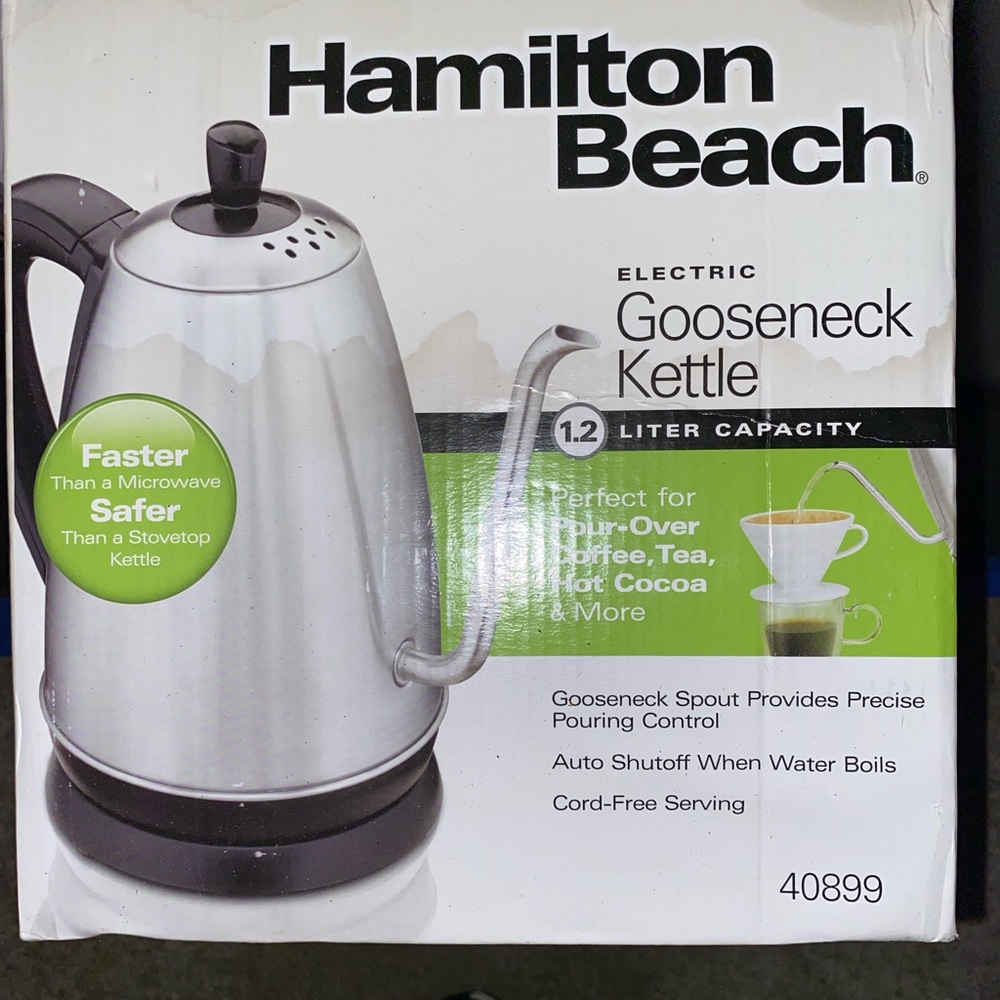Hamilton Beach Gooseneck electric Kettle